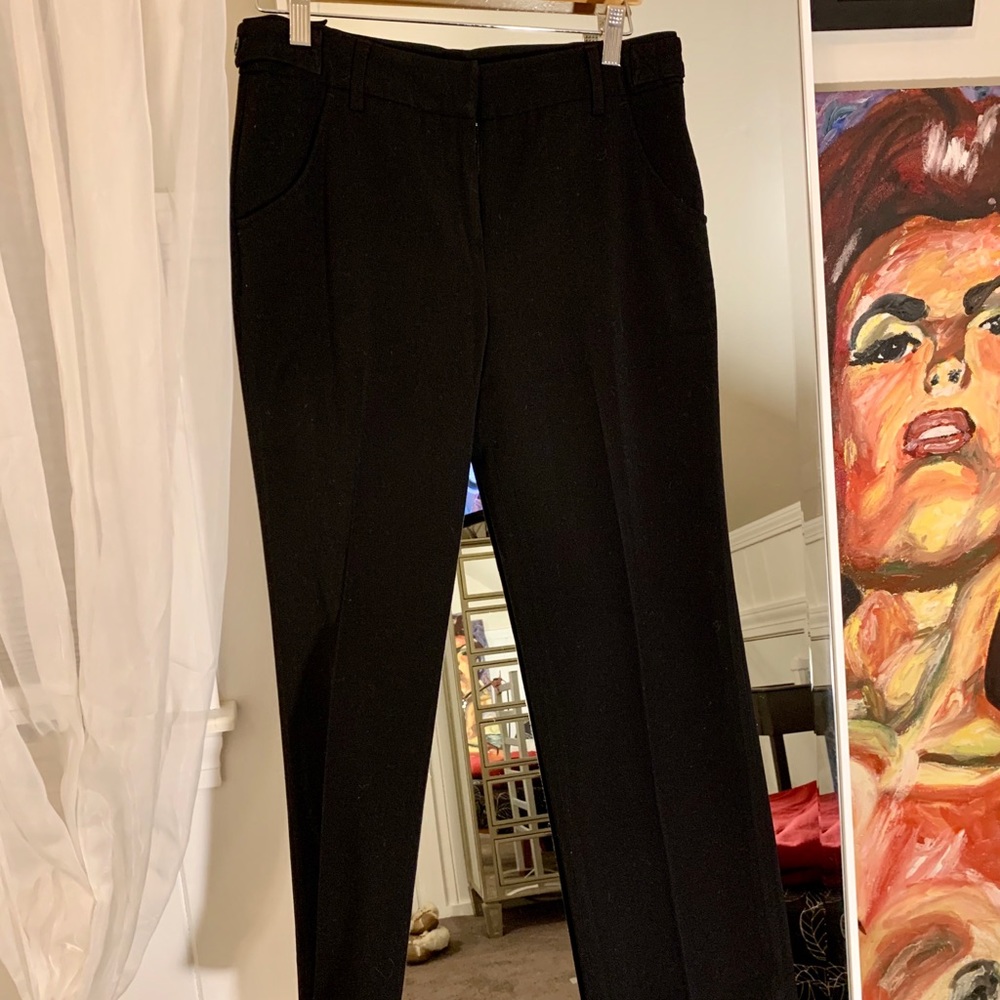 Atelier Luxe Black Suit Pants